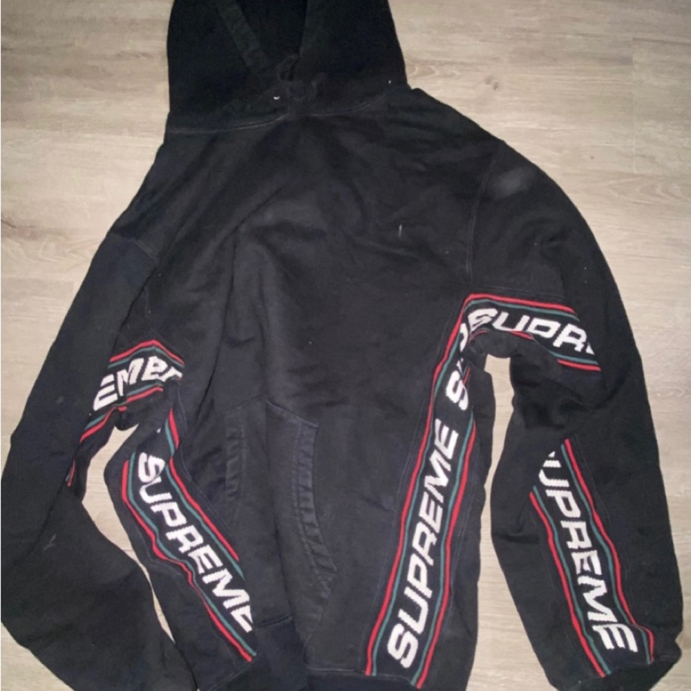 Supreme Ribbed Hoodie